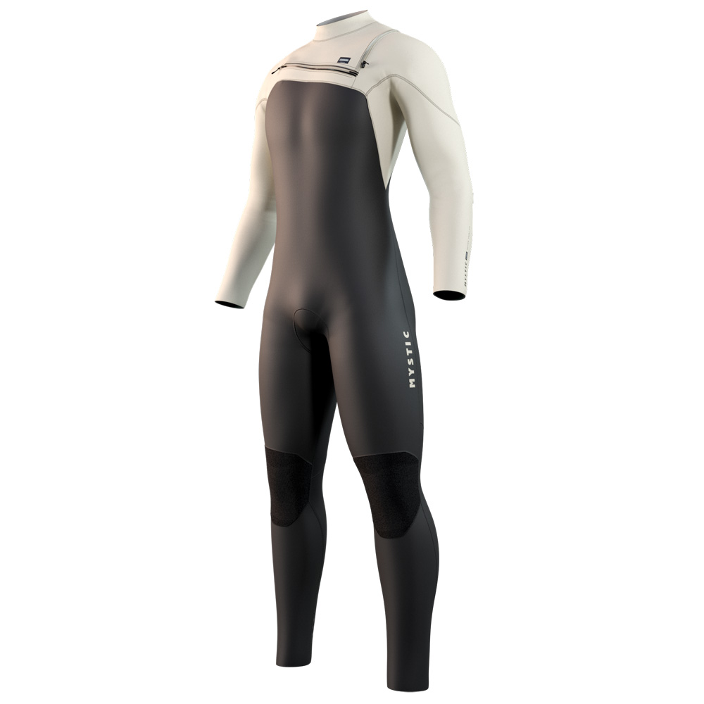 Mystic Motion Fullsuit 5/3mm combinaison homme noir/sable avec fermeture avant foto 1