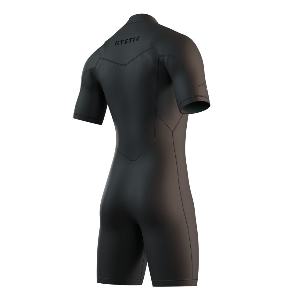 Mystic Motion shorty 3/2 mm borstrits heren zwart 2