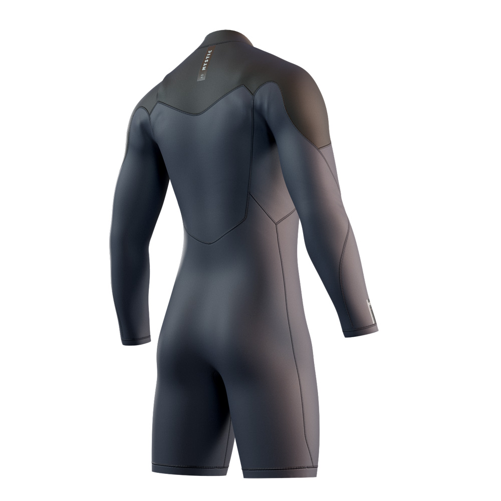 Mystic Star longarm shorty 3/2 mm borstrits heren donkerblauw 2