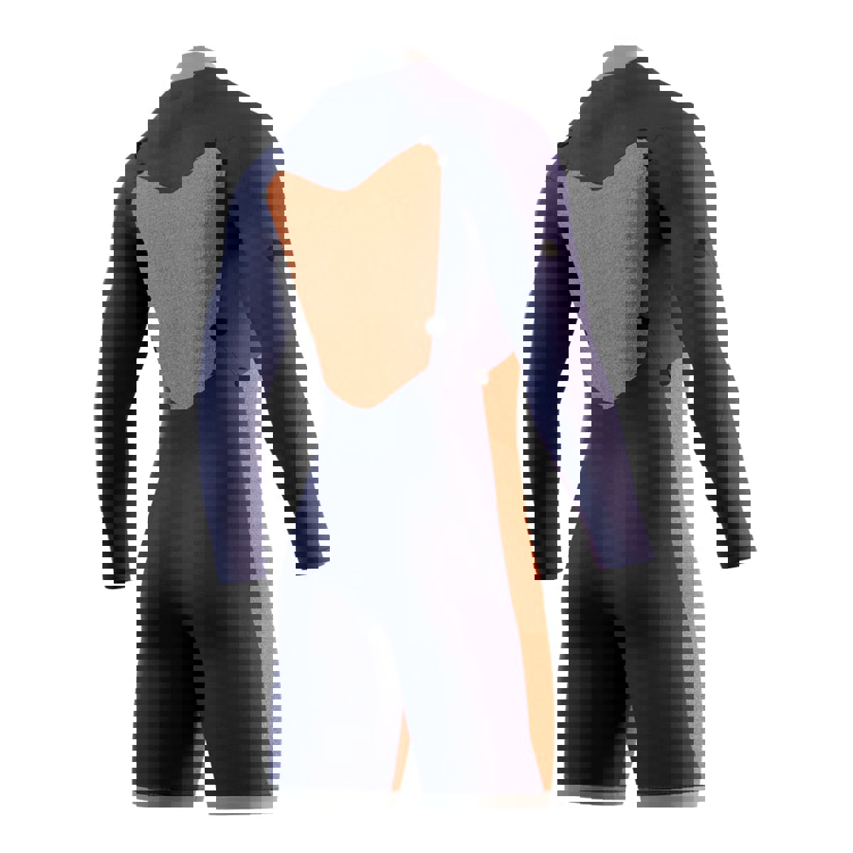 Mystic Star longarm shorty 3/2 mm borstrits heren donkerblauw 5