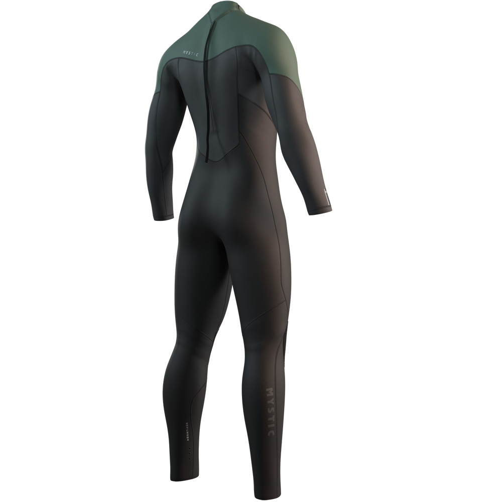 Star Fullsuit 5/3mm combinaison homme verte avec fermeture dorsale
