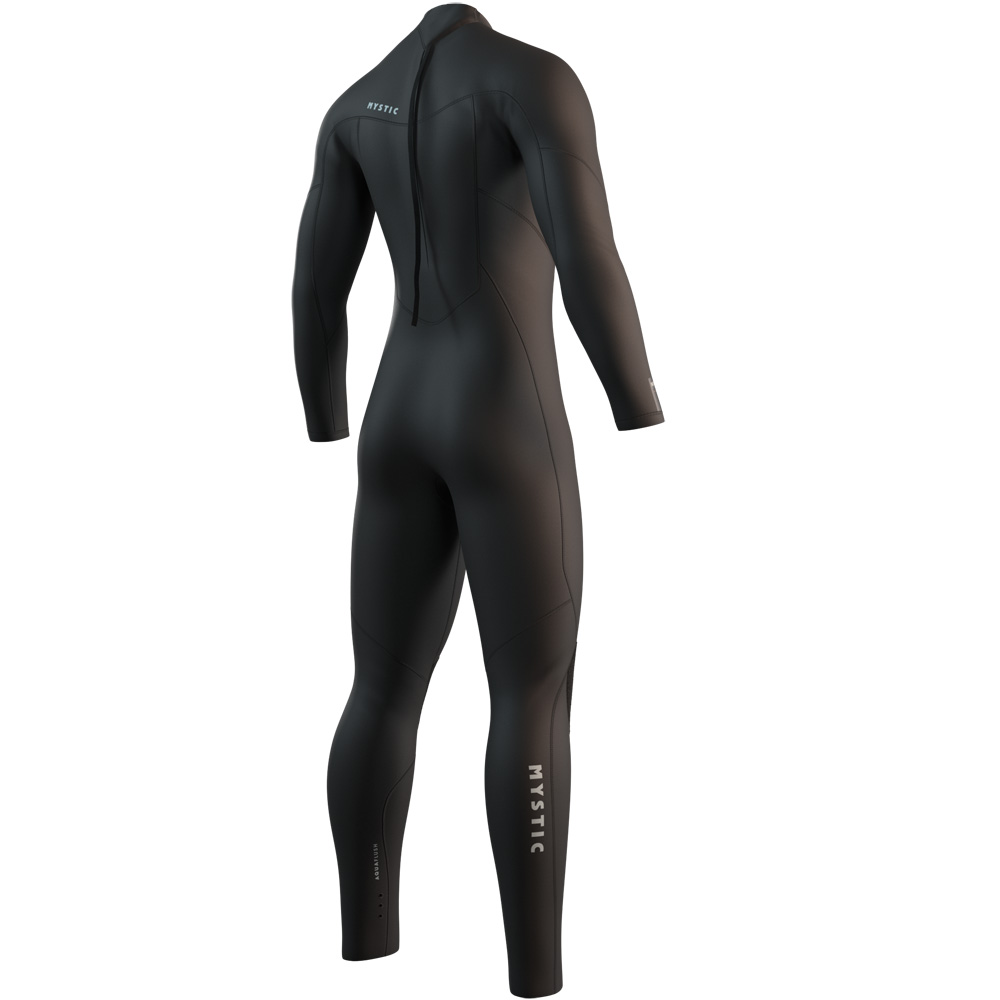 Mystic Star Fullsuit 5/3mm combinaison homme noire avec fermeture dorsale 2