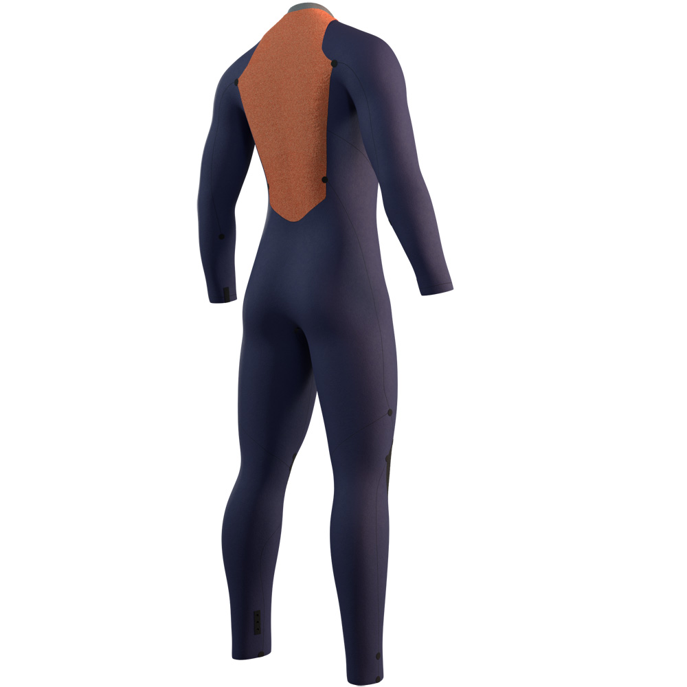 Mystic Star Fullsuit 5/3mm combinaison homme noire avec fermeture dorsale 4