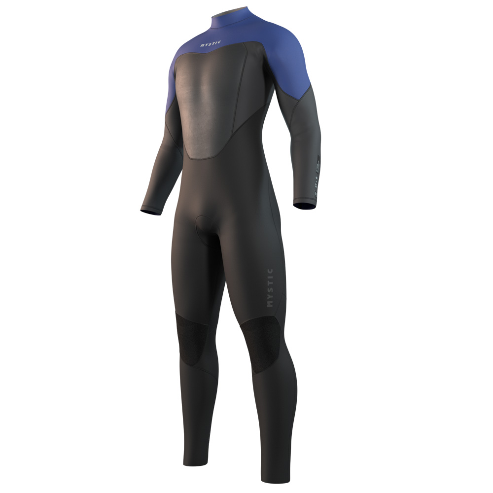 Mystic Star Fullsuit 5/3mm combinaison homme noir/bleu avec fermeture dorsale foto 1