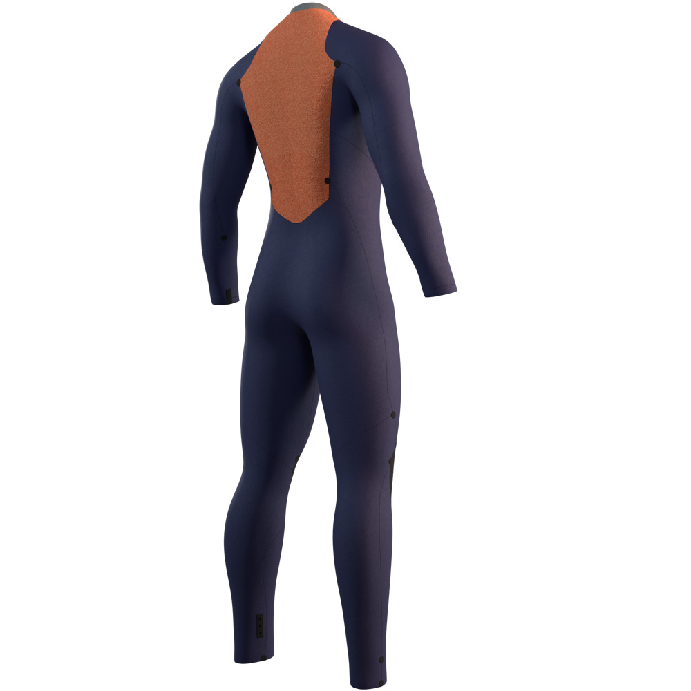 Mystic Star Fullsuit 3/2mm combinaison homme noire avec fermeture dorsale 4