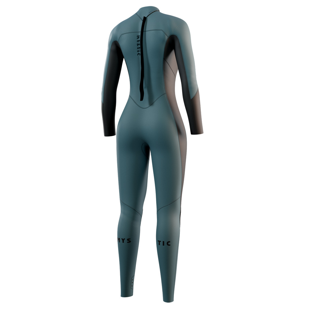 Mystic Haven Fullsuit 5/3mm combinaison femme bleu teal avec fermeture dorsale 2