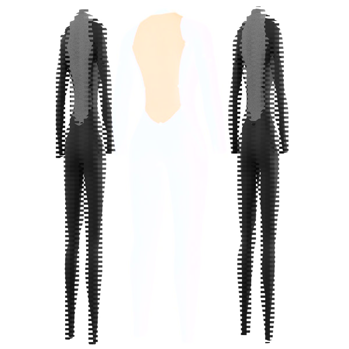 Mystic Star Fullsuit 5/3mm combinaison femme noire avec fermeture dorsale 6