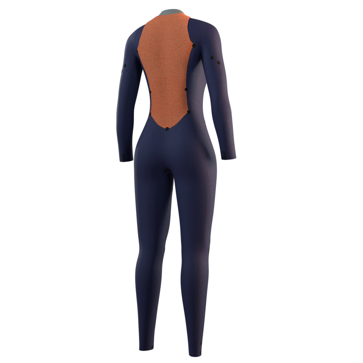 Mystic Star Fullsuit 3/2mm combinaison femme verte avec fermeture dorsale 8