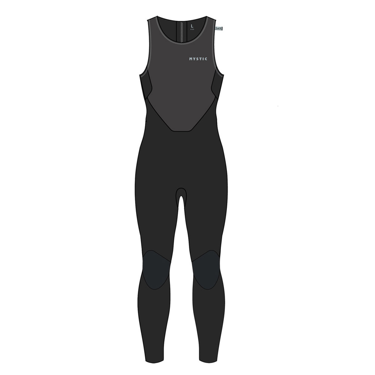 Mystic Long John Surf combinaison homme noire 2