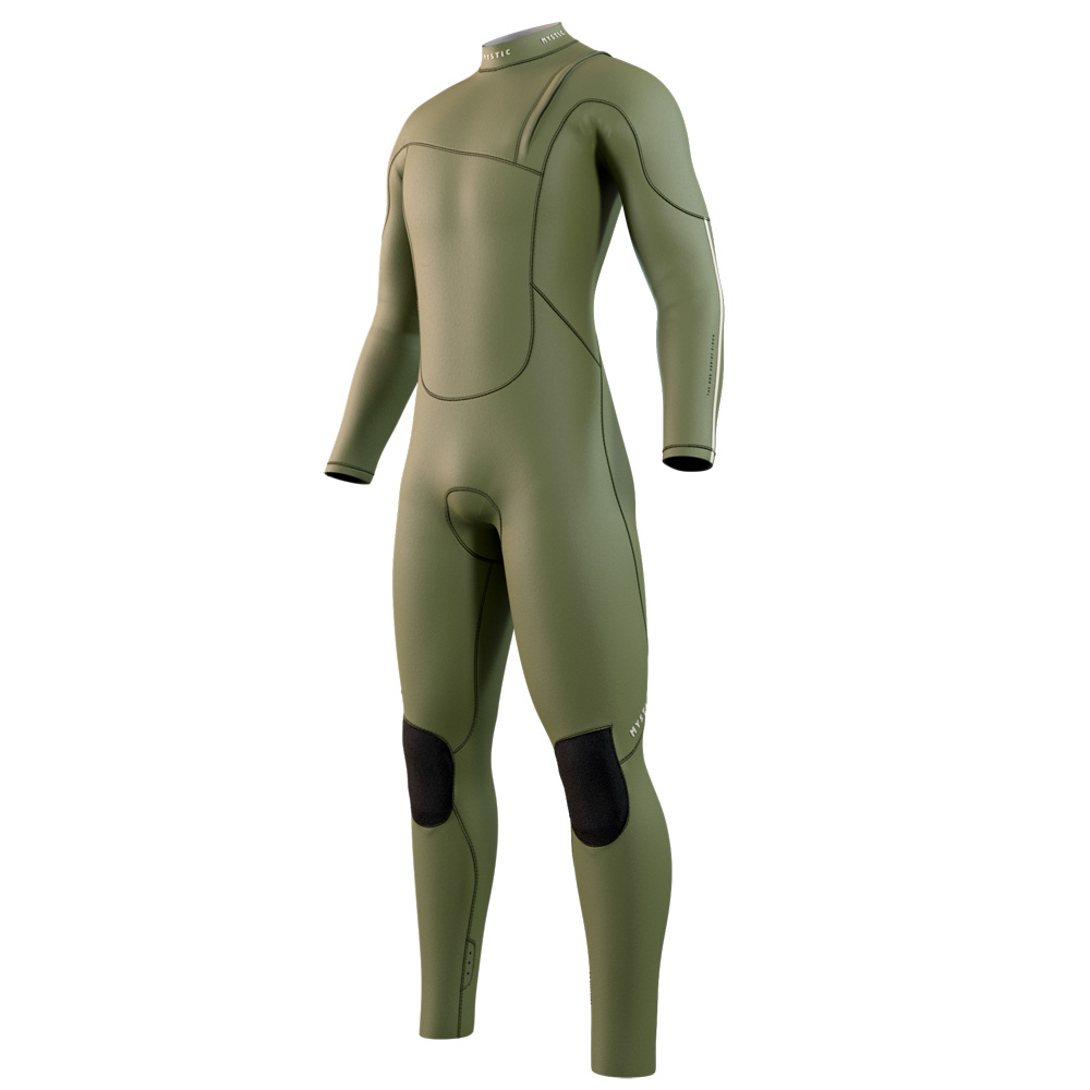 Mystic The One fullsuit 4/3 mm zipfree homme vert foto 1