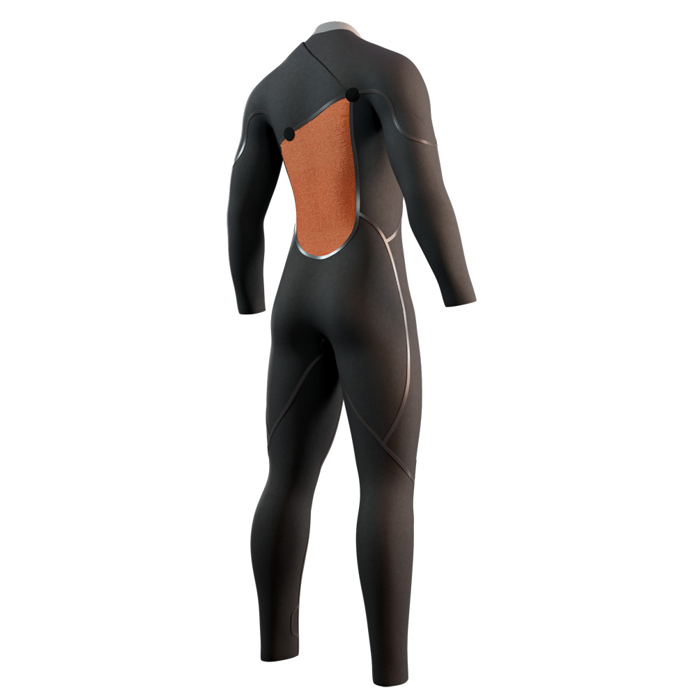 Mystic The One fullsuit 3/2 mm zipfree homme vert 4