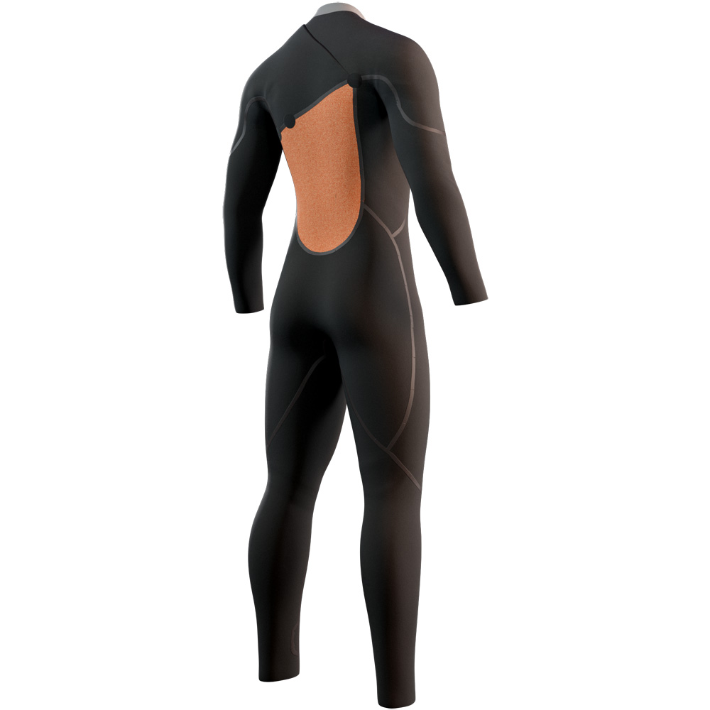 Mystic The One fullsuit 3/2 mm zipfree homme noir 4
