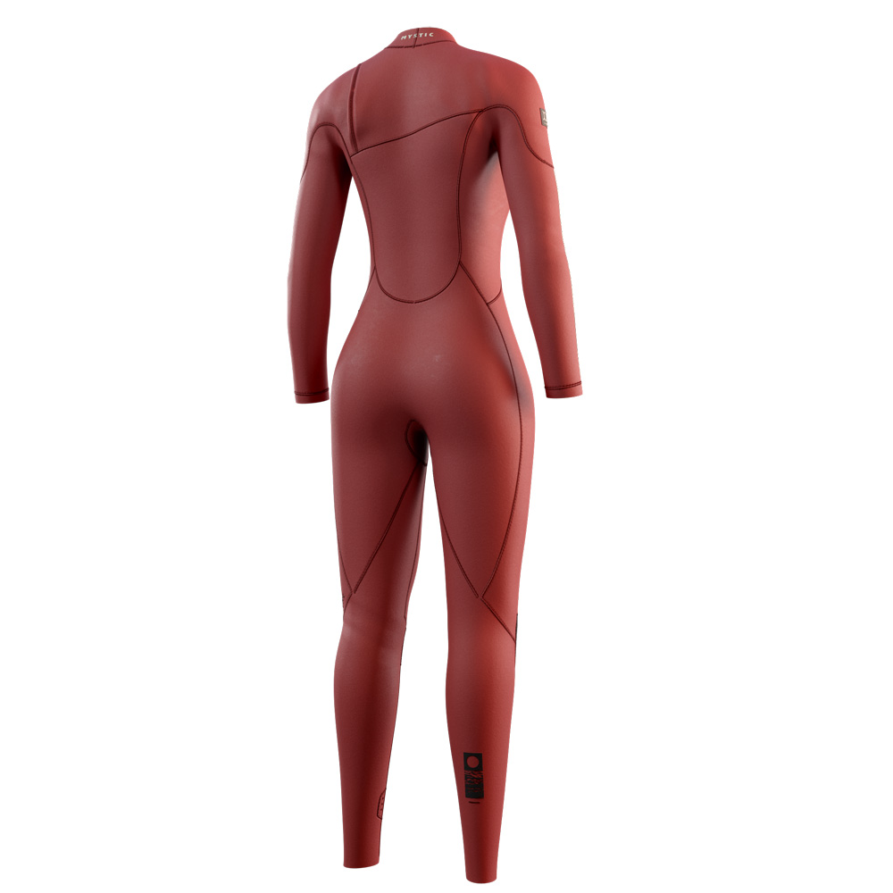 Mystic The One fullsuit 4/3 mm zipfree femme orange 2
