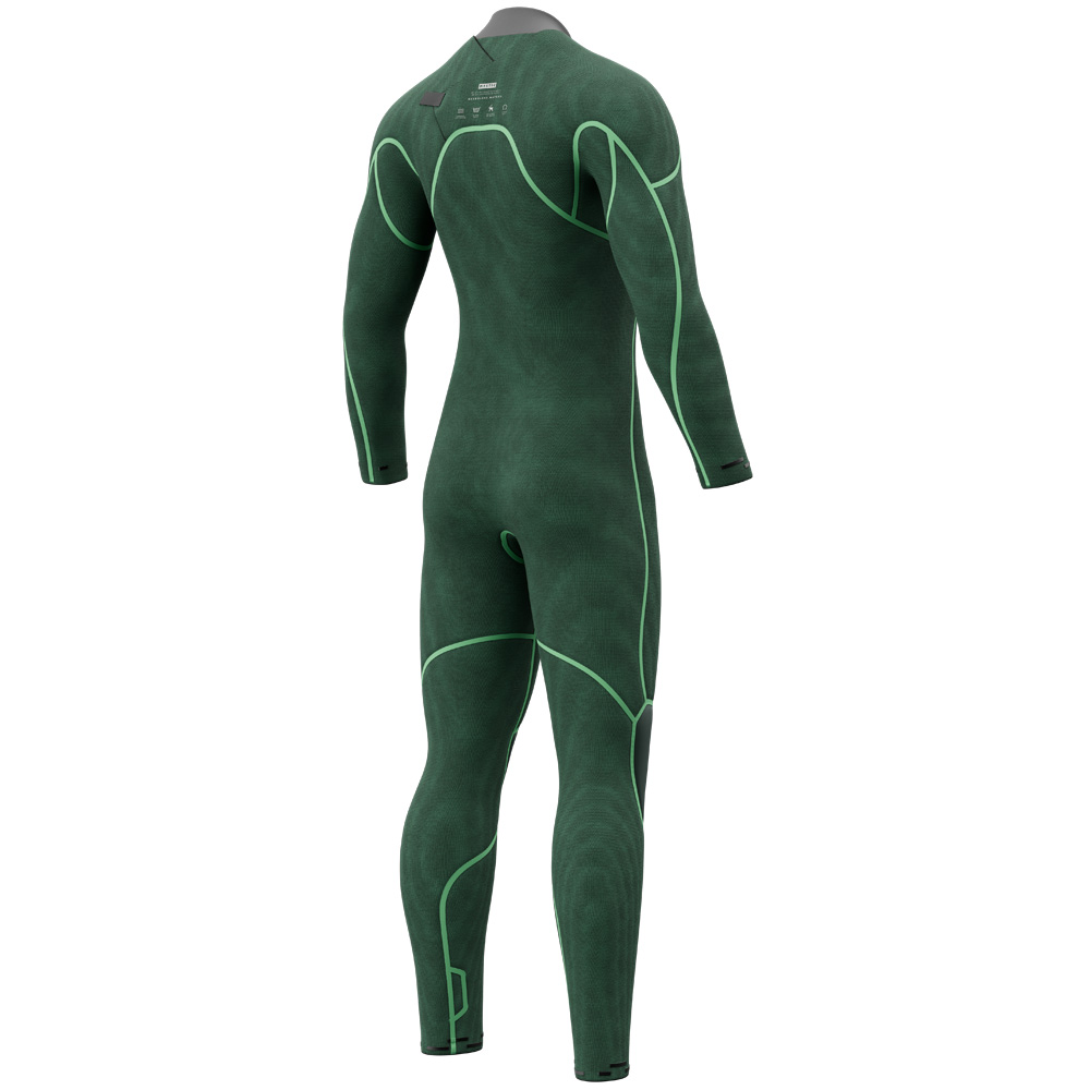 Mystic Majestic fullsuit 5/4 mm fermeture avant homme noir 4