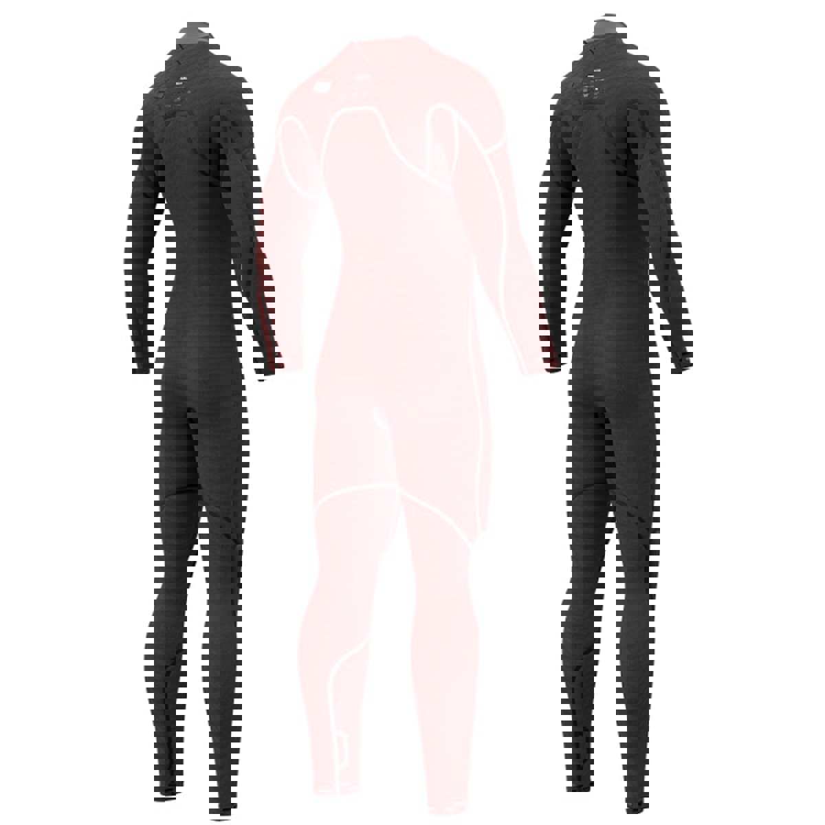 Mystic Majestic fullsuit 4/3 mm fermeture avant homme teal 8