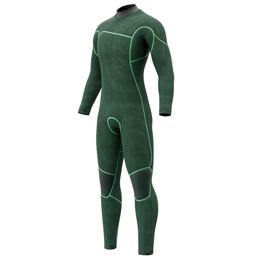 Mystic Majestic fullsuit 3/2 mm fermeture avant homme teal 3
