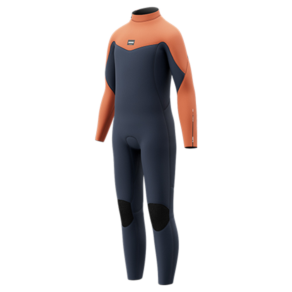Star fullsuit 5/4 mm fermeture dos enfant navy/orange