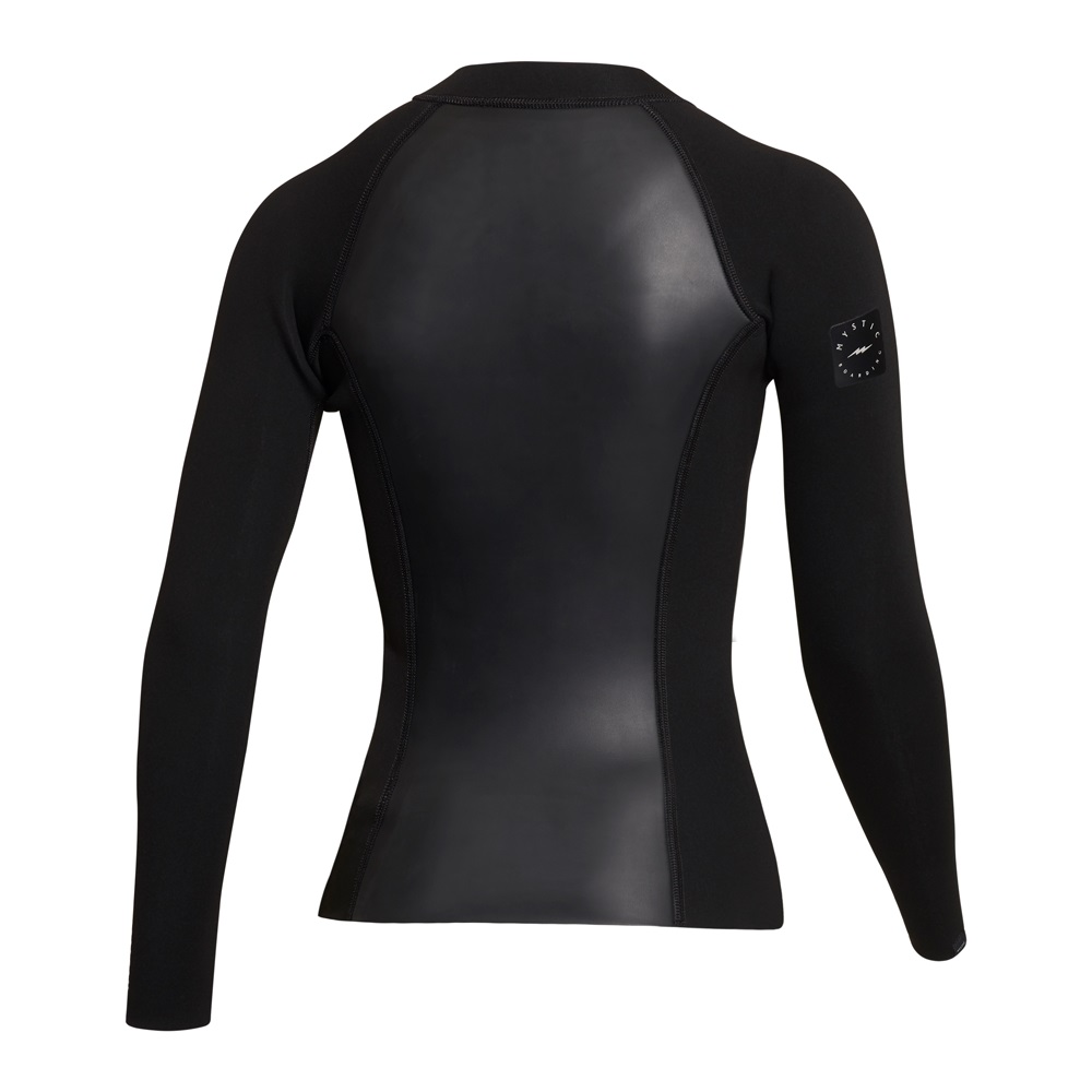 Mystic Sway veste néoprène 2mm femme fermeture avant noire 4