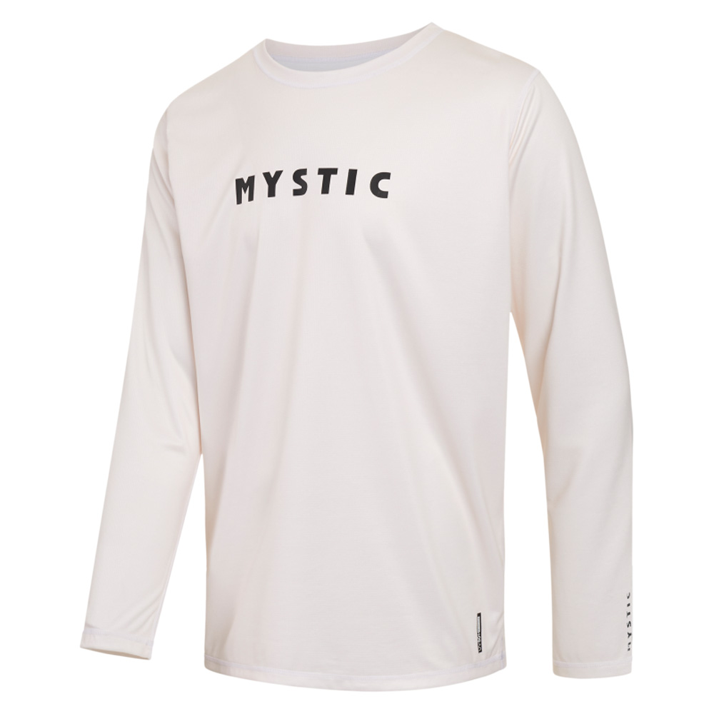 Mystic Star quickdry t-shirt LS homme blanc foto 1
