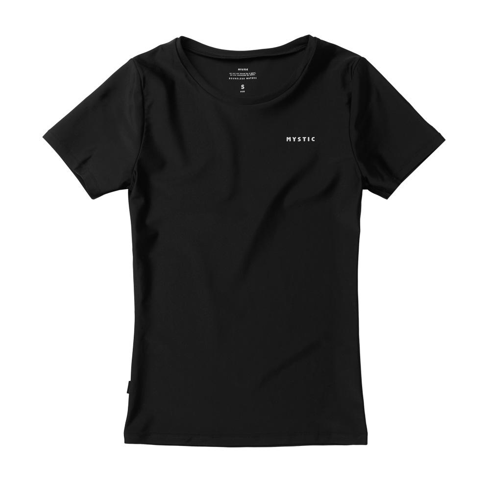 Star rash guard manches courtes femme noir