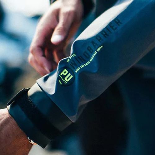 Mystic Wind Barrier veste coupe-vent bleue 3