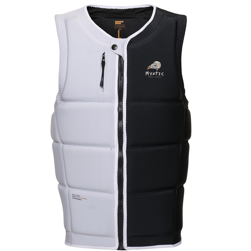 Mystic Peacock Impact Vest homme noir/blanc foto 1