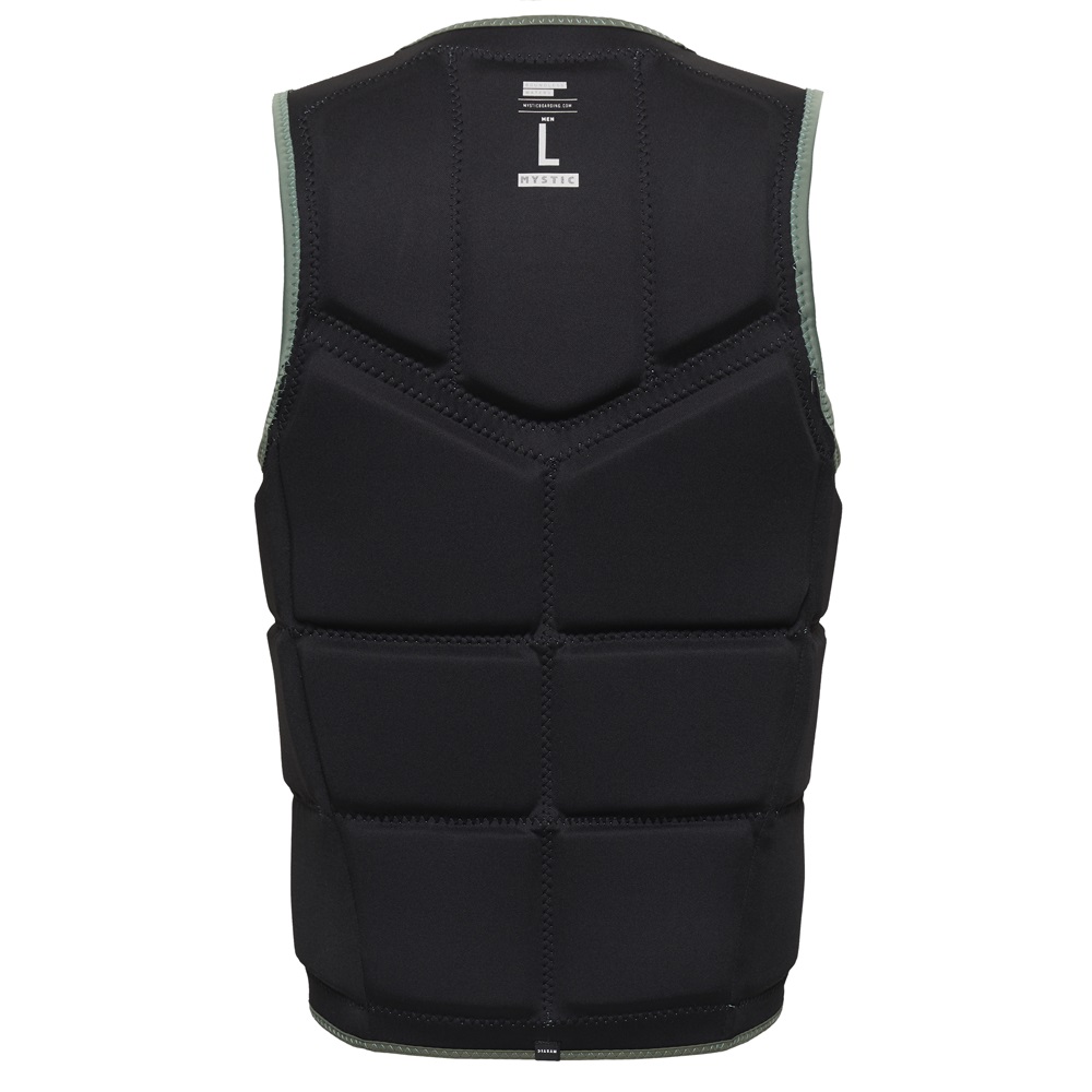Mystic Peacock gilet d'impact homme Wake vert olive 4