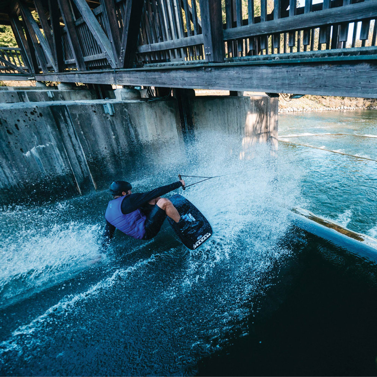 Mystic Mayhem gilet d'impact homme noir/bleu réversible 10