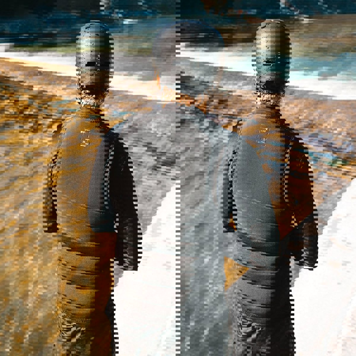 Mystic Mayhem gilet d'impact homme noir/bleu réversible 12