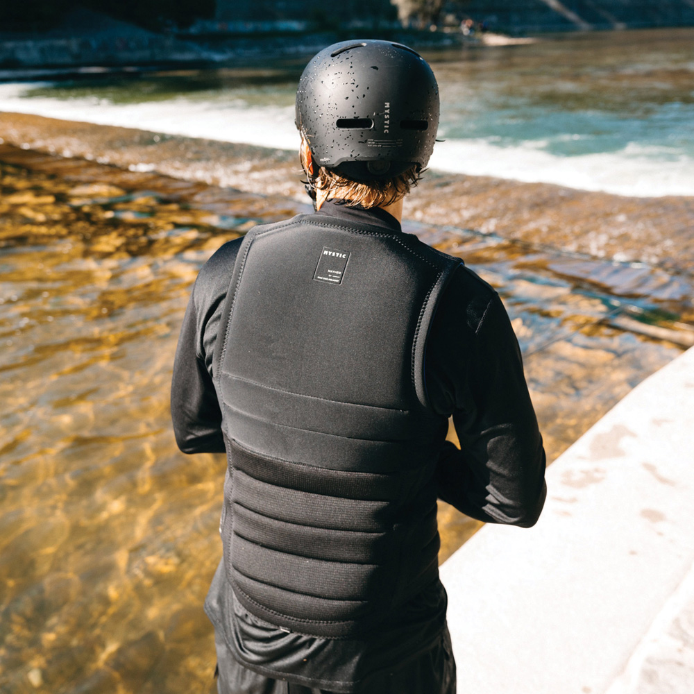 Mystic Mayhem gilet d'impact homme noir/bleu réversible 8