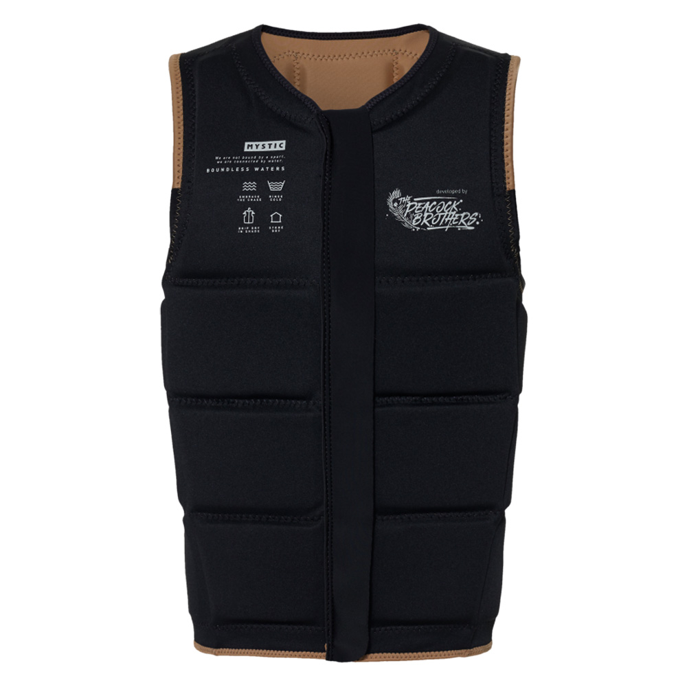 Mystic Peacock gilet d'impact homme brun 3