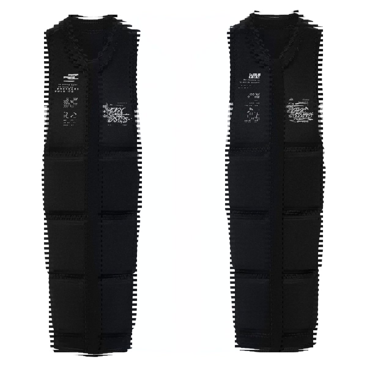 Mystic Peacock gilet d'impact homme noir/blanc 5