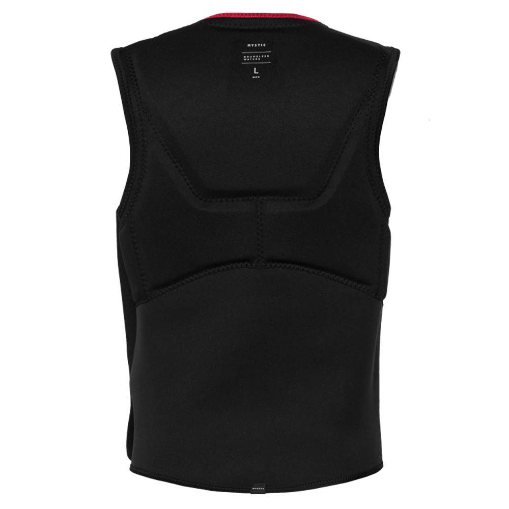 Mystic Solace gilet d'impact homme rouge fermeture latérale 4