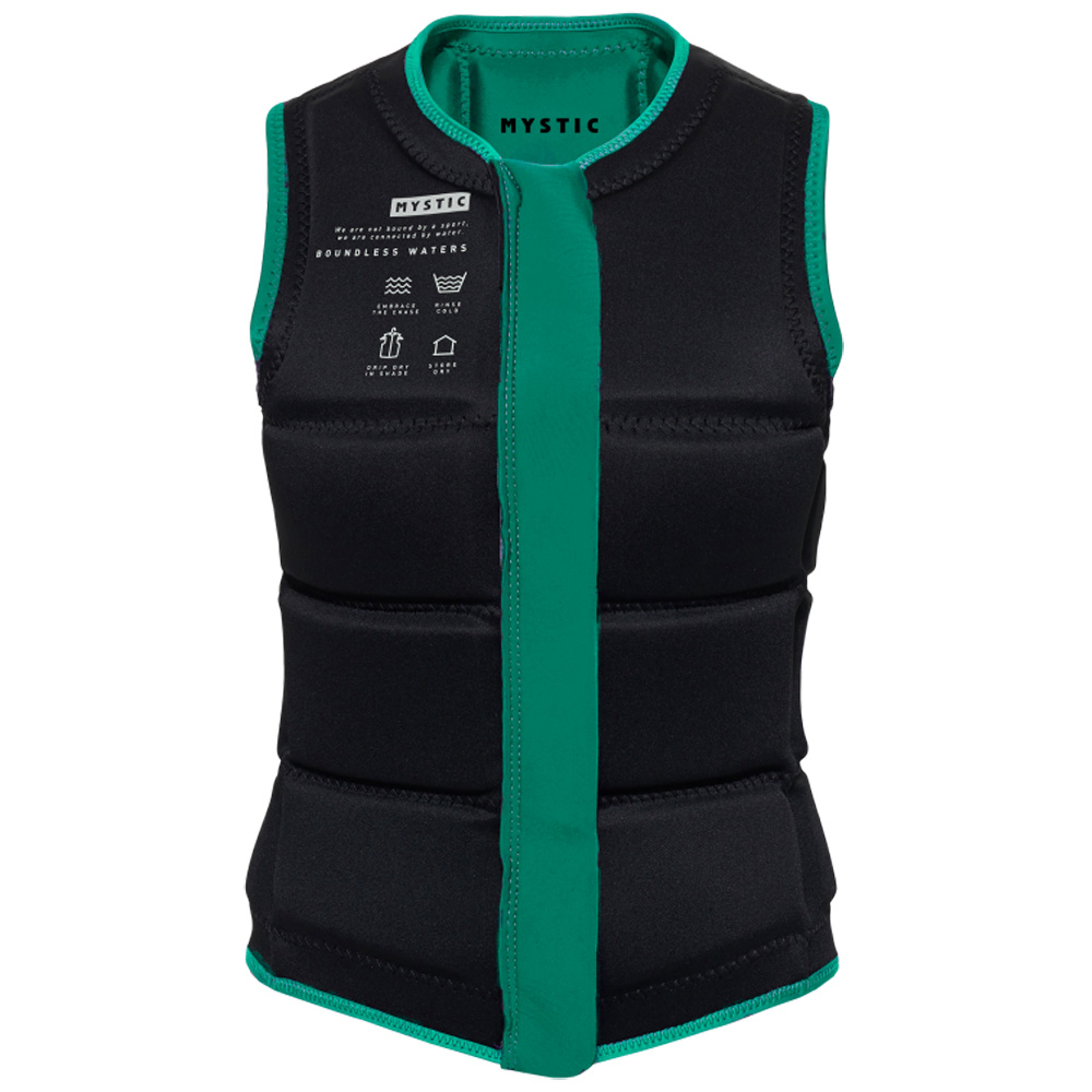 Mystic Star gilet d'impact femme vert 3