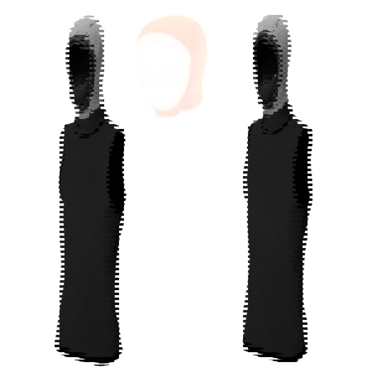 Mystic top néoprène avec cagoule 3/2mm 8