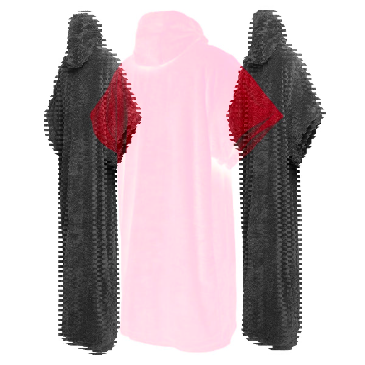 Mystic Poncho Teddy Classic rouge 5