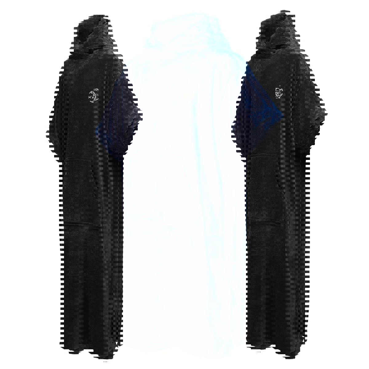 Mystic Poncho Teddy bleu marine 6