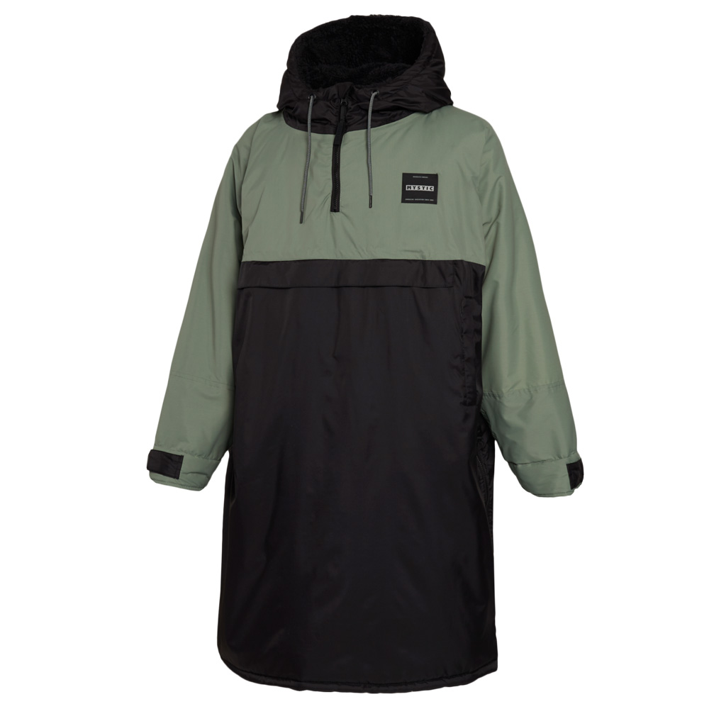 Mystic Explore Anorak poncho vert/noir foto 1
