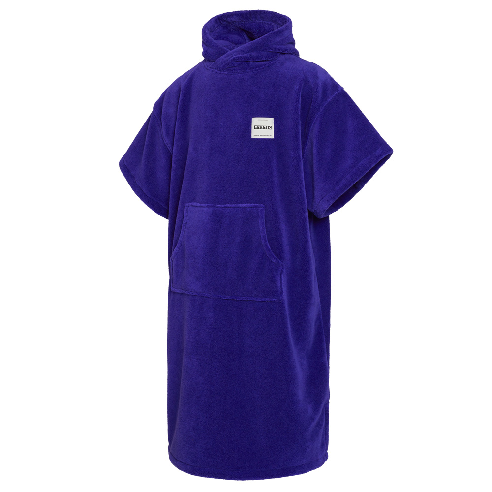 Teddy poncho violet
