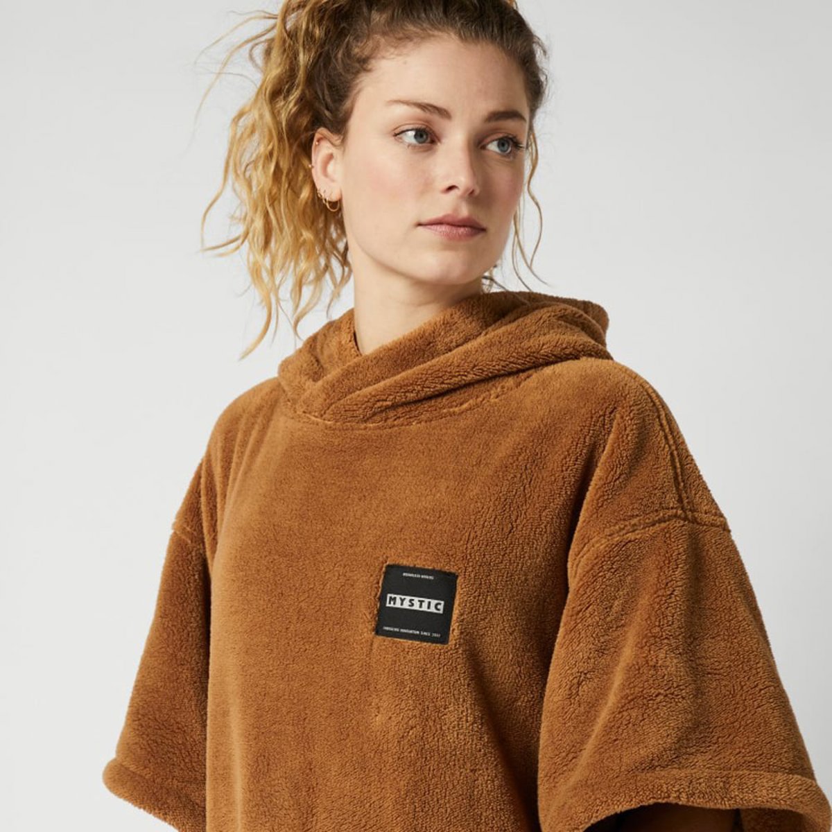 Mystic Teddy poncho brun 13