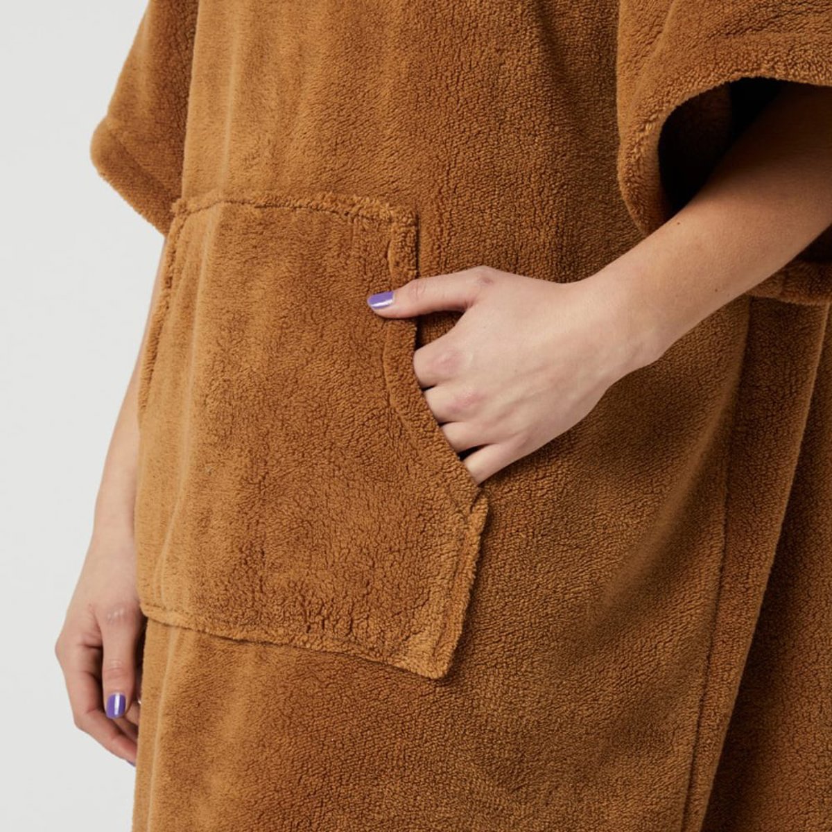 Mystic Teddy poncho brun 14