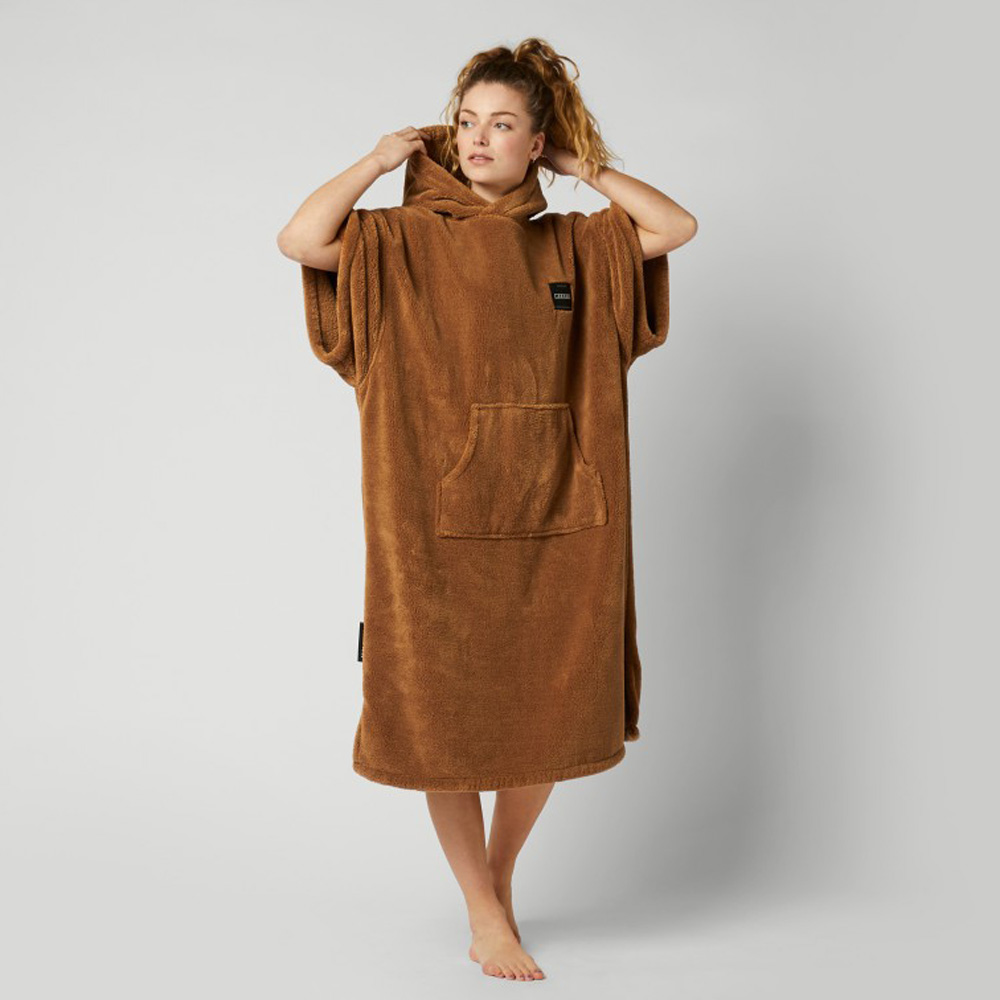 Mystic Teddy poncho brun 5