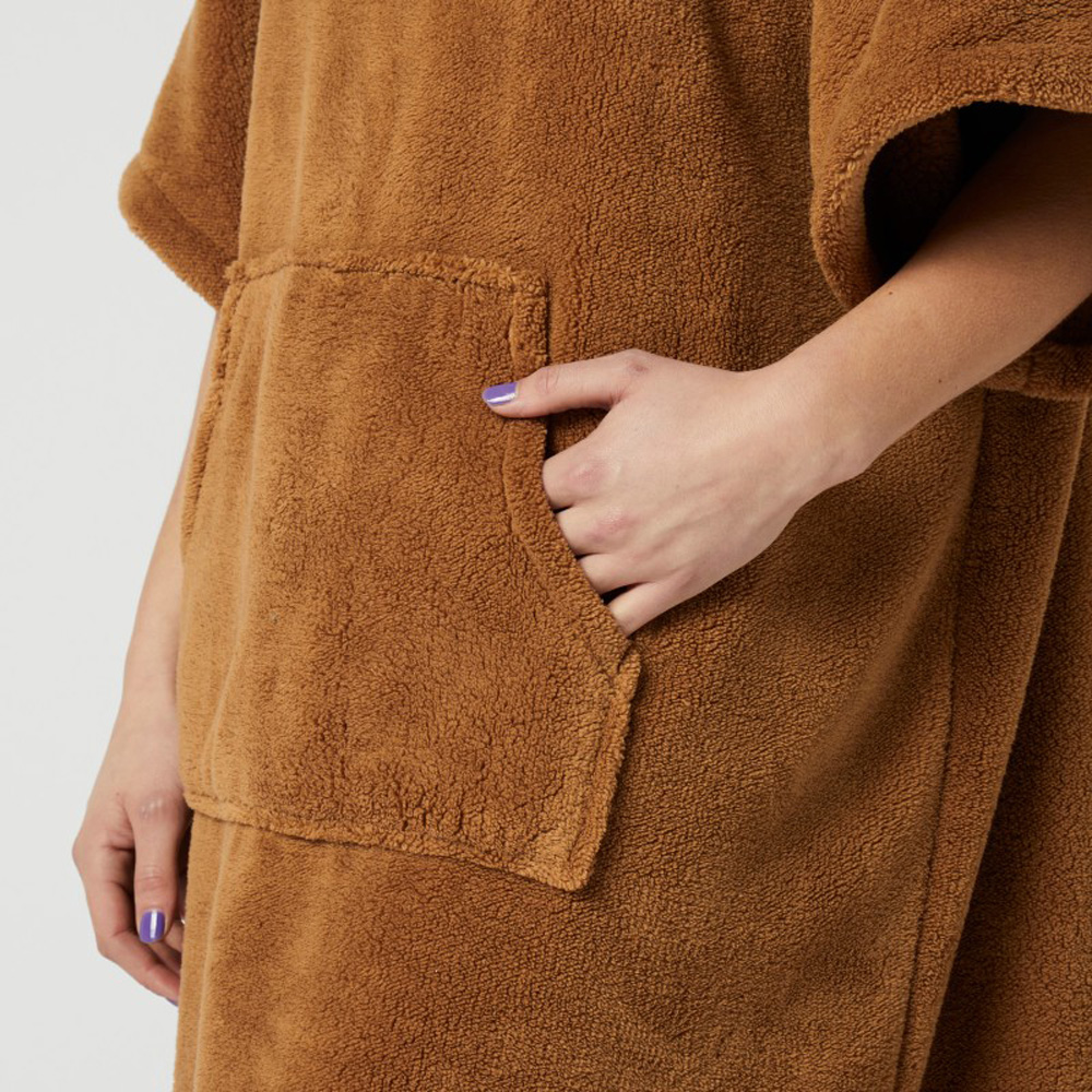 Mystic Teddy poncho brun 8