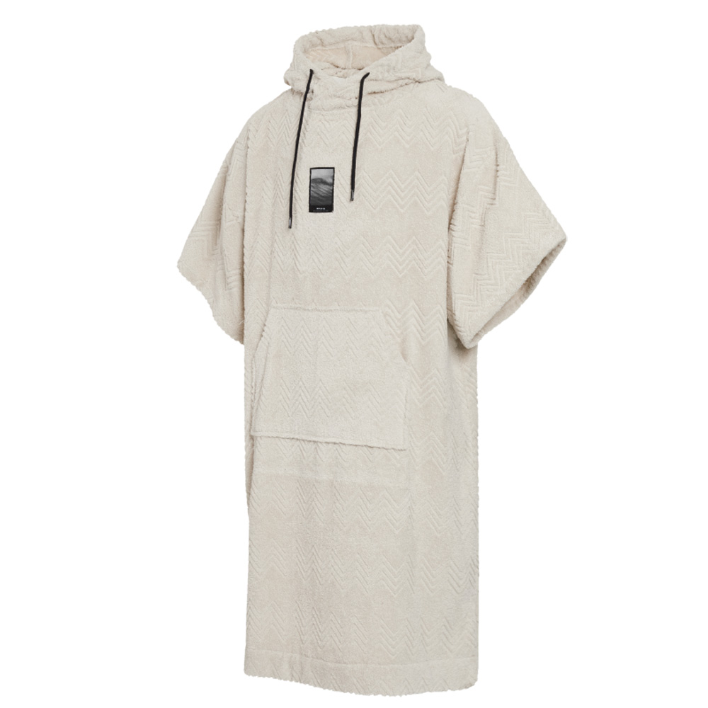 Mystic Jacquard poncho blanc foto 1