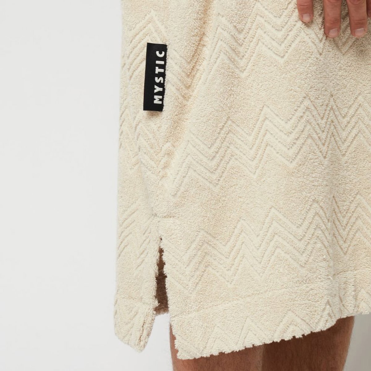 Mystic Jacquard poncho blanc 12