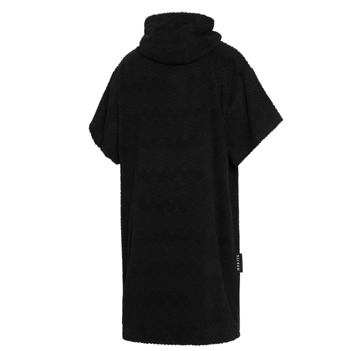 Mystic Jacquard poncho noir 3