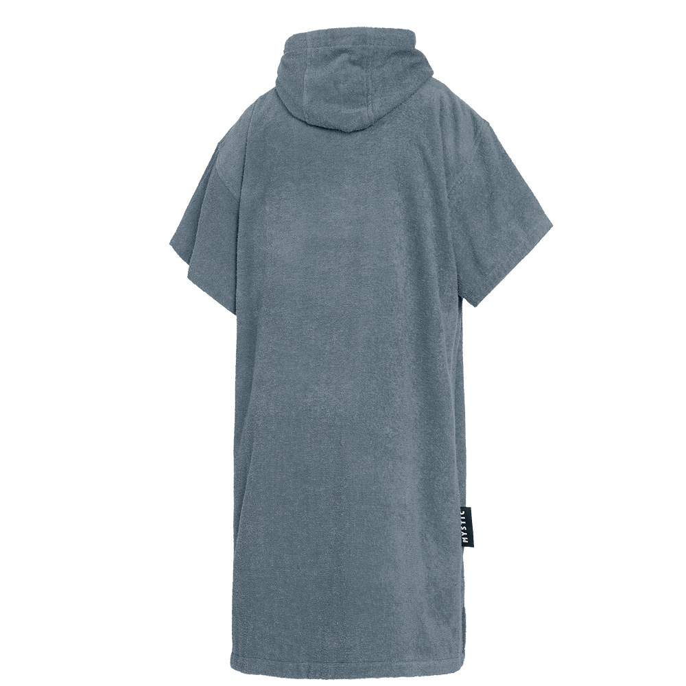 Brand poncho gris/bleu
