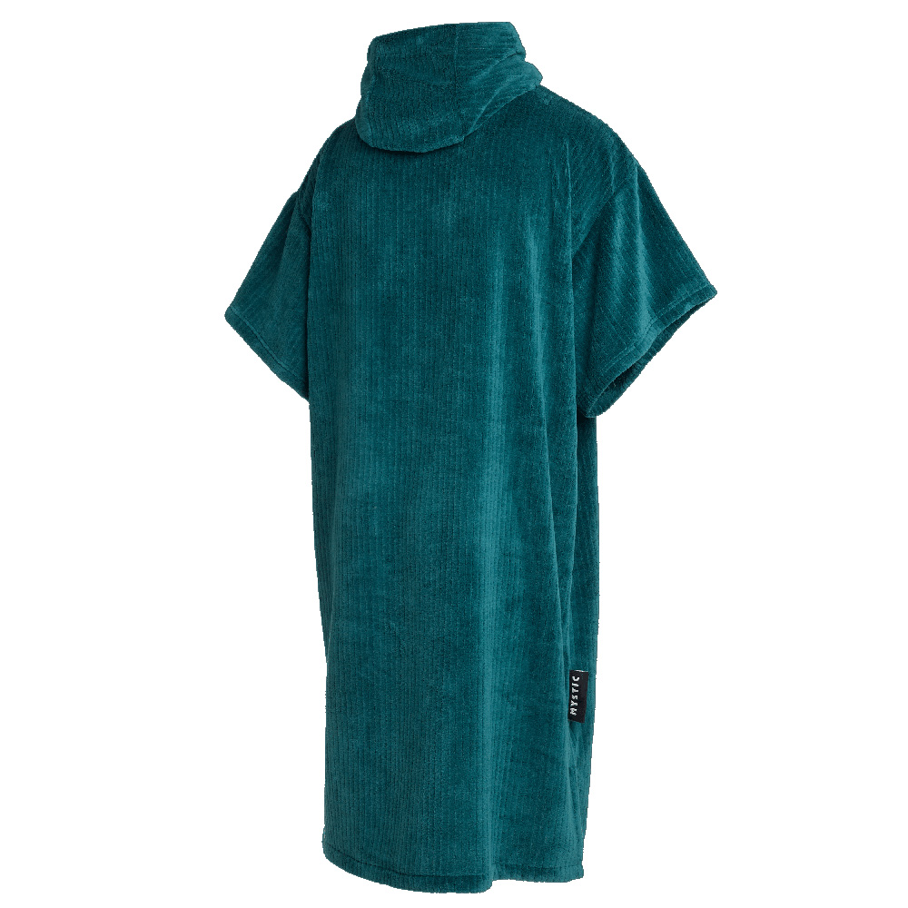 Mystic Corduroy poncho teal bleu 2