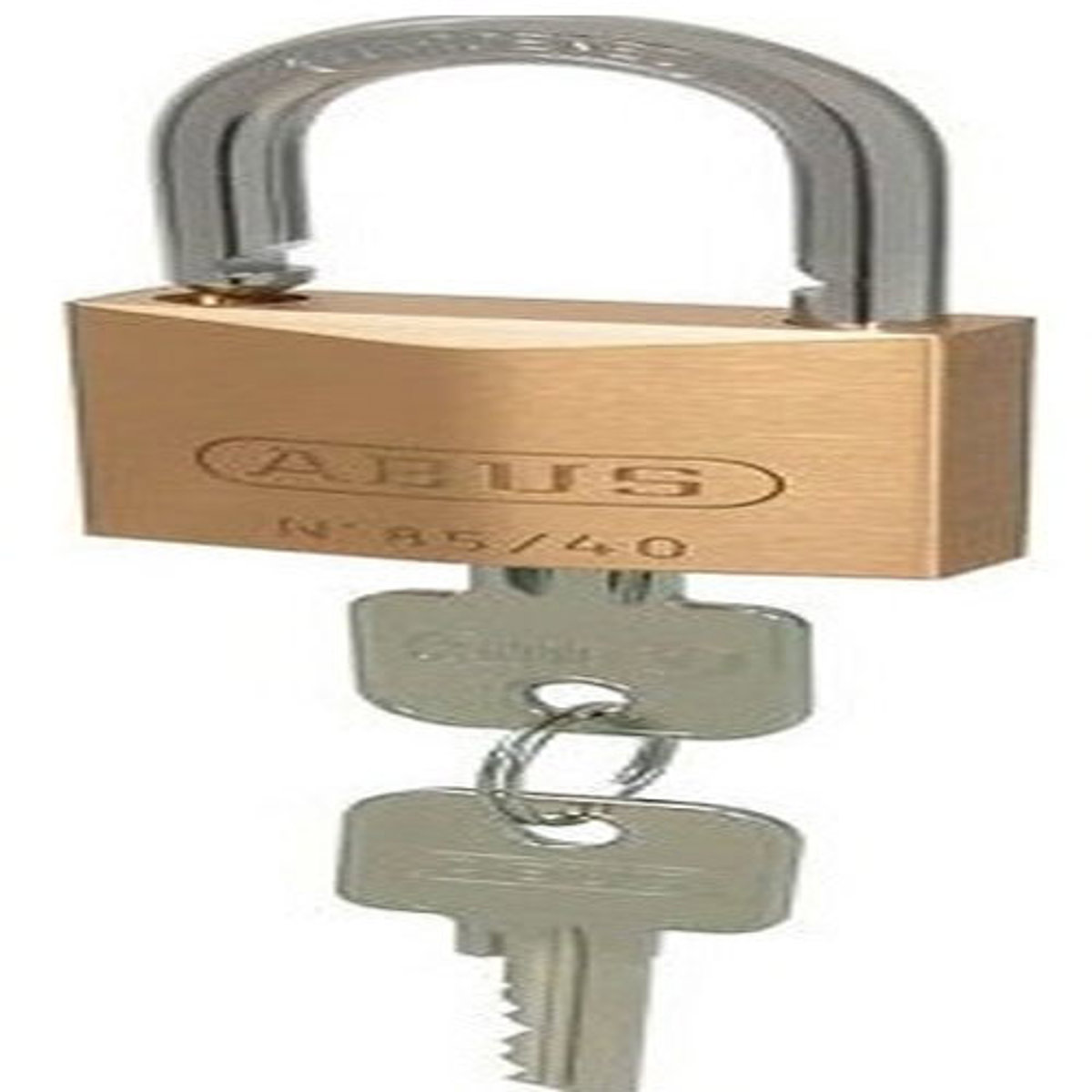 Abus cadenas avec boîtier en laiton et anse en acier inoxydable 40mm 4