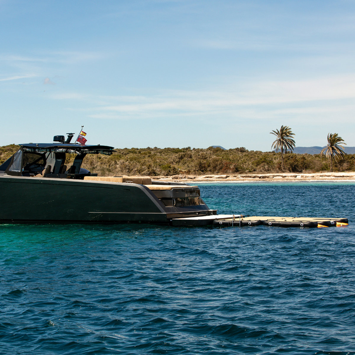 SeaRaft Teak deck noir small plateforme gonflable 14